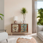 TIMELESS FLORA Sideboard mit 2 Türen in Eiche-Optik