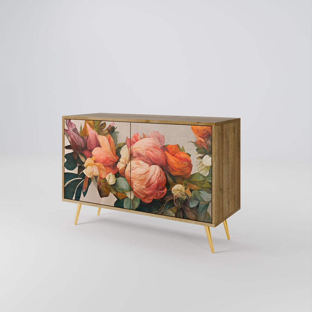 STYLISH BEAUTY Sideboard mit 2 Türen in Eichenoptik