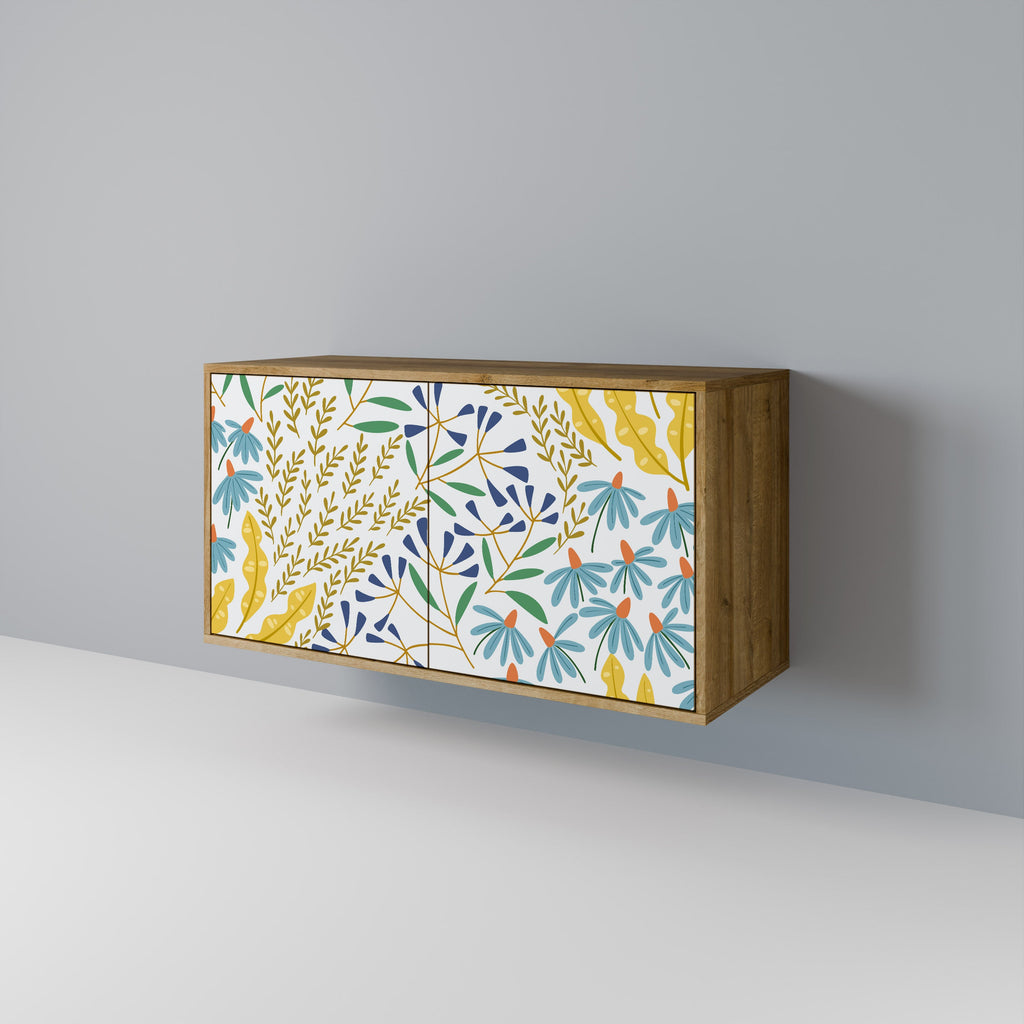 HELLO SPRING Sideboard mit 2 Türen in Eichenoptik