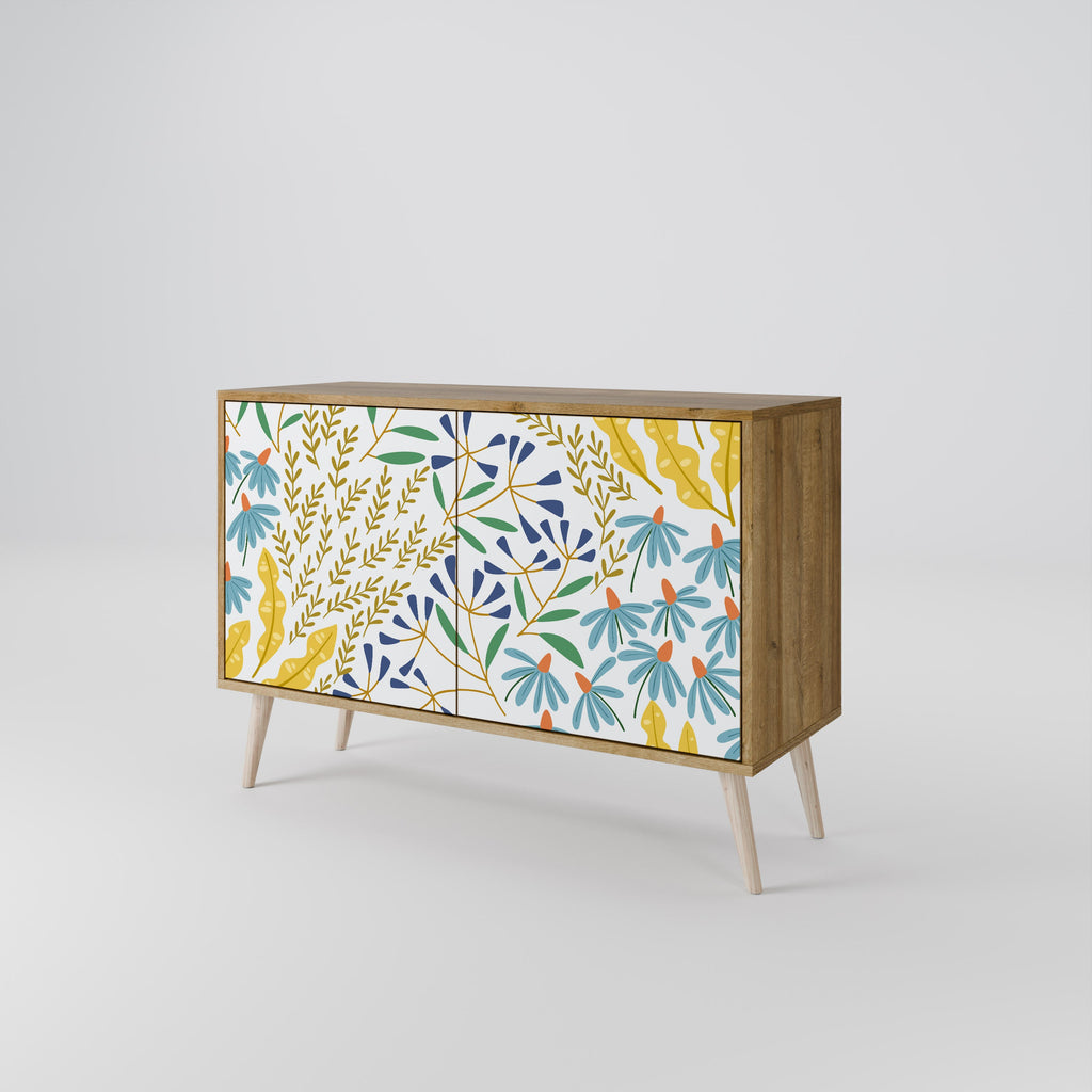 HELLO SPRING Sideboard mit 2 Türen in Eichenoptik