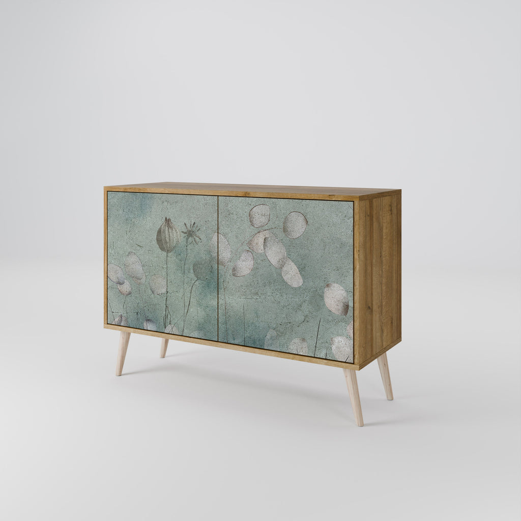 NIGHT LADY Sideboard mit 2 Türen in Eichenoptik