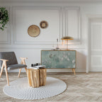 NIGHT LADY 2-Door Sideboard in Oak Effect