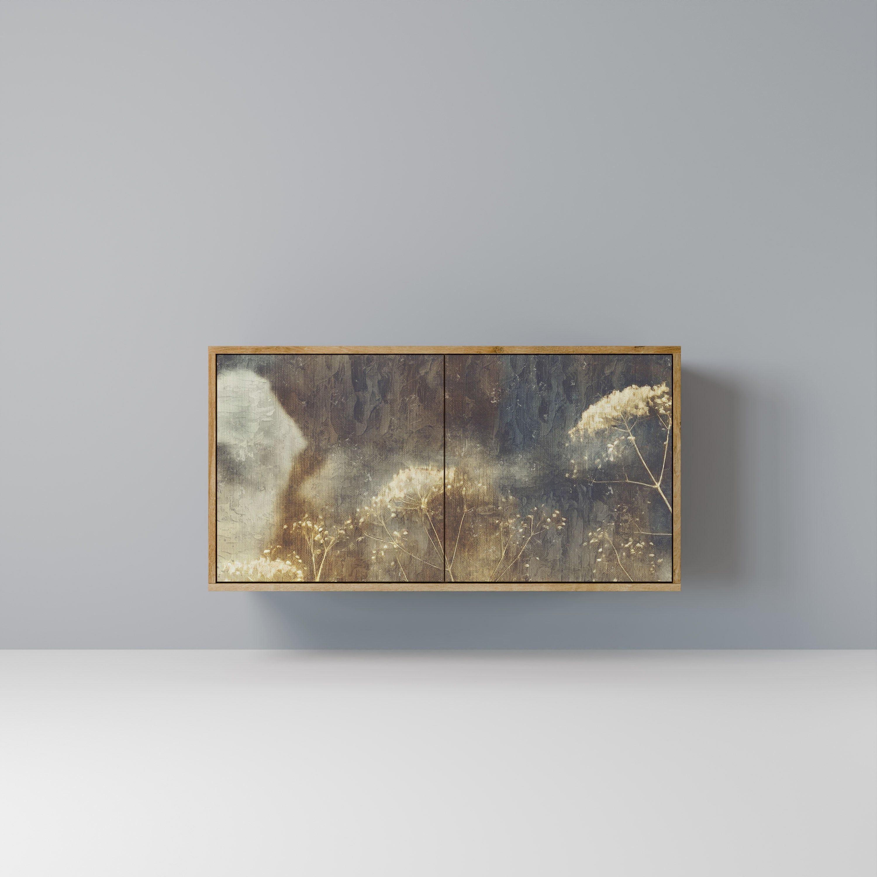 GENTLE POWER 2-türiges Sideboard in Eichenoptik