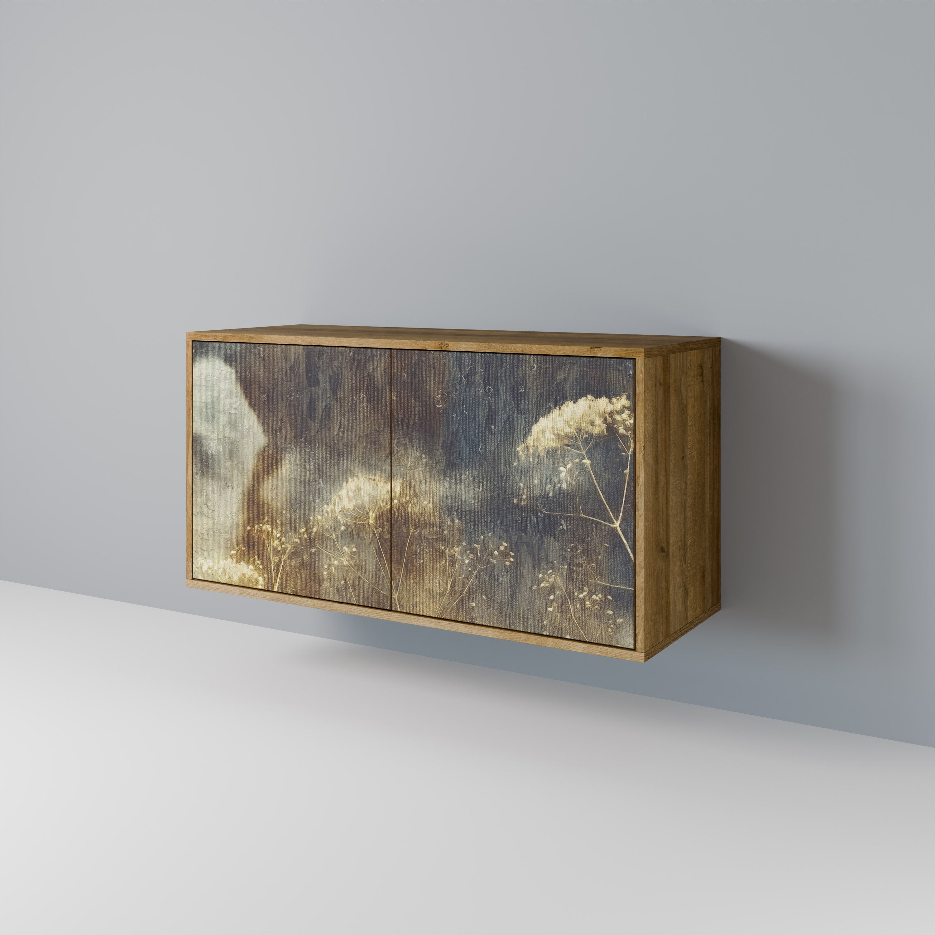 GENTLE POWER 2-türiges Sideboard in Eichenoptik