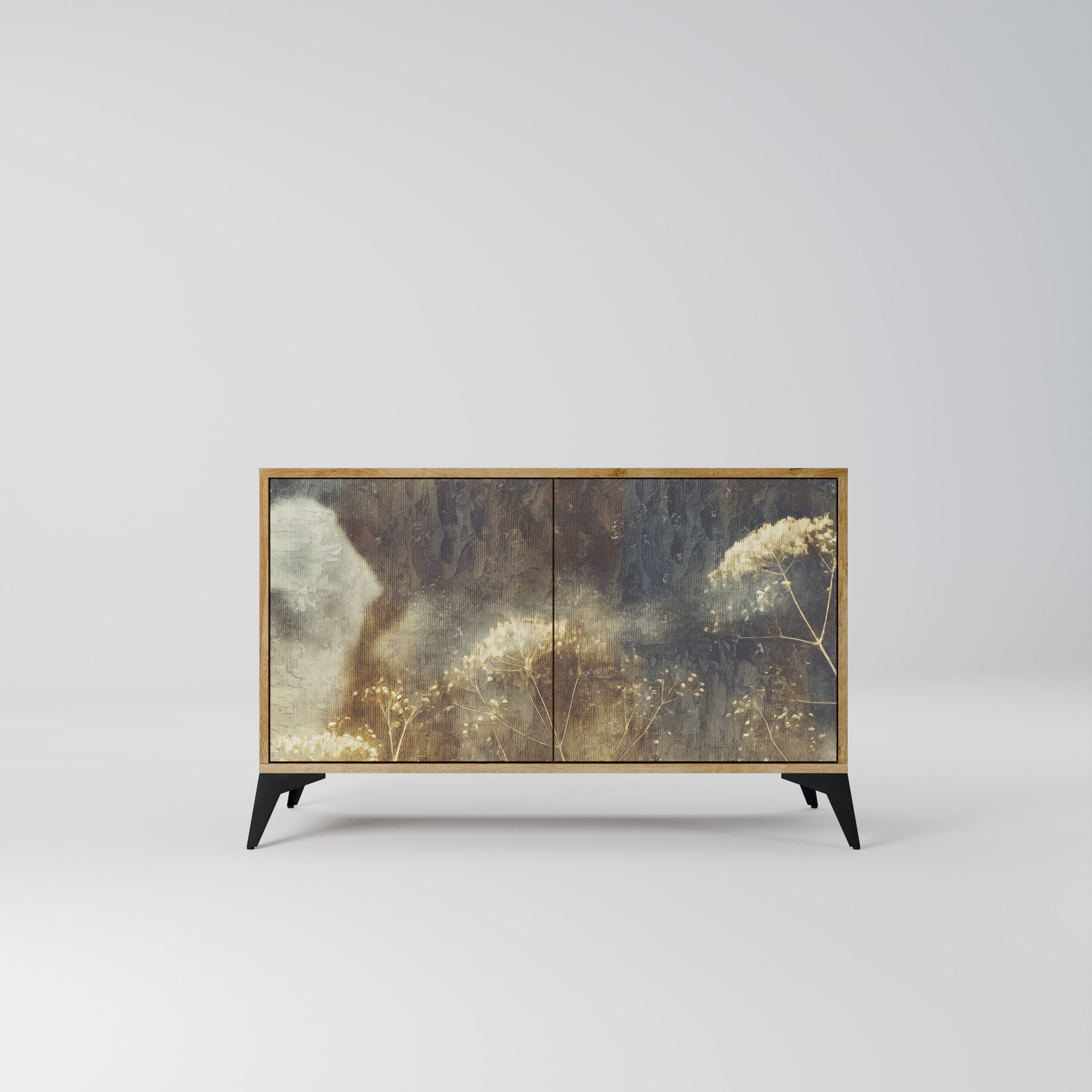 GENTLE POWER 2-türiges Sideboard in Eichenoptik