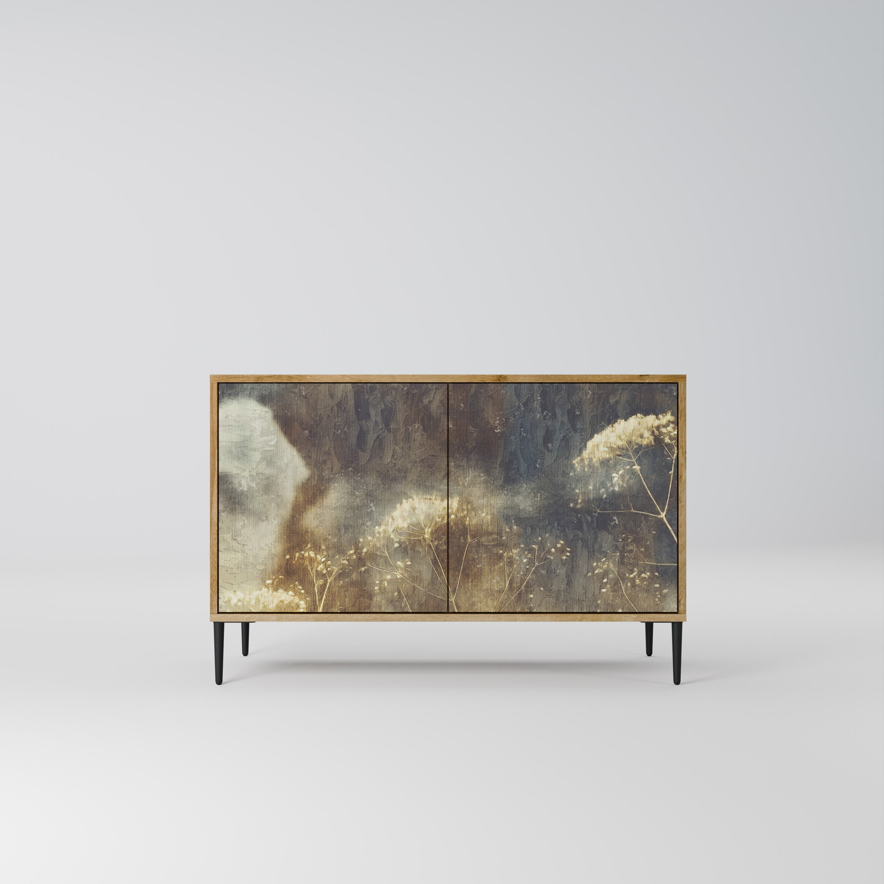 GENTLE POWER 2-türiges Sideboard in Eichenoptik