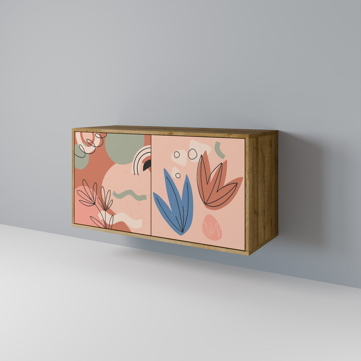 PASTEL DESTINY 2-türiges Sideboard