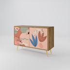 PASTEL DESTINY 2-Door Sideboard in Oak Effect