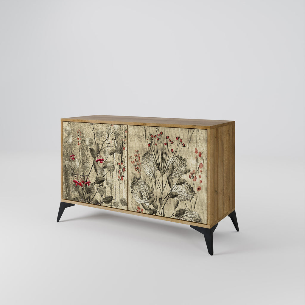 HERBAL GRACE Sideboard mit 2 Türen in Eichenoptik