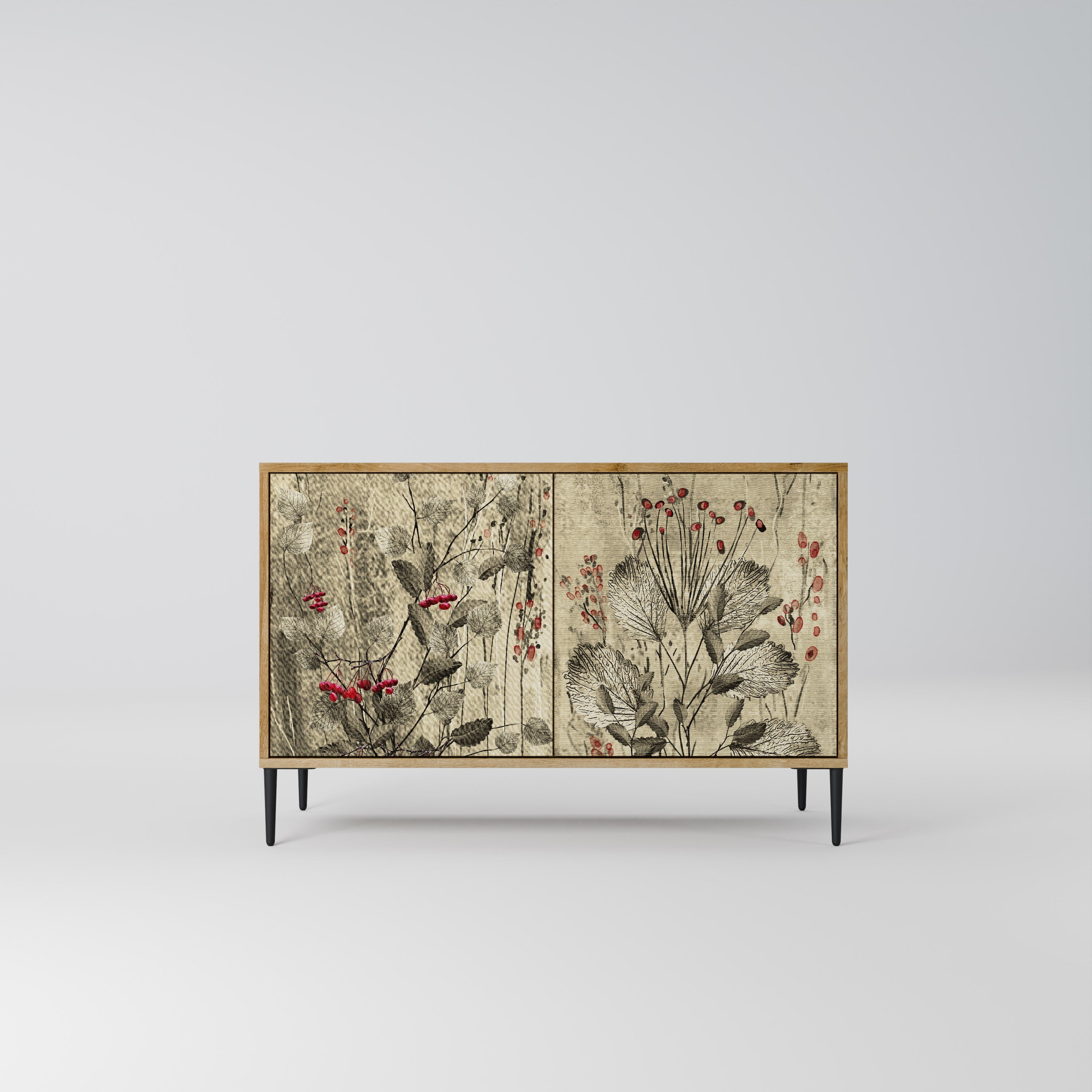 HERBAL GRACE Sideboard mit 2 Türen in Eichenoptik