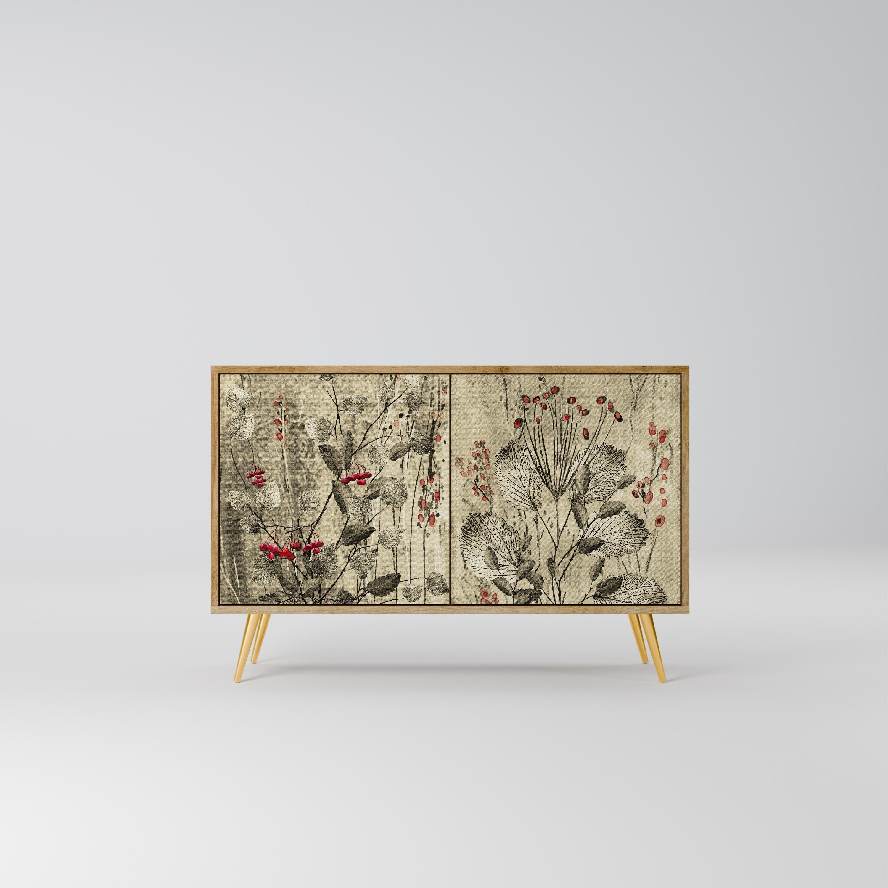 HERBAL GRACE Sideboard mit 2 Türen in Eichenoptik