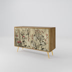 HERBAL GRACE 2-Door Sideboard in Oak Effect