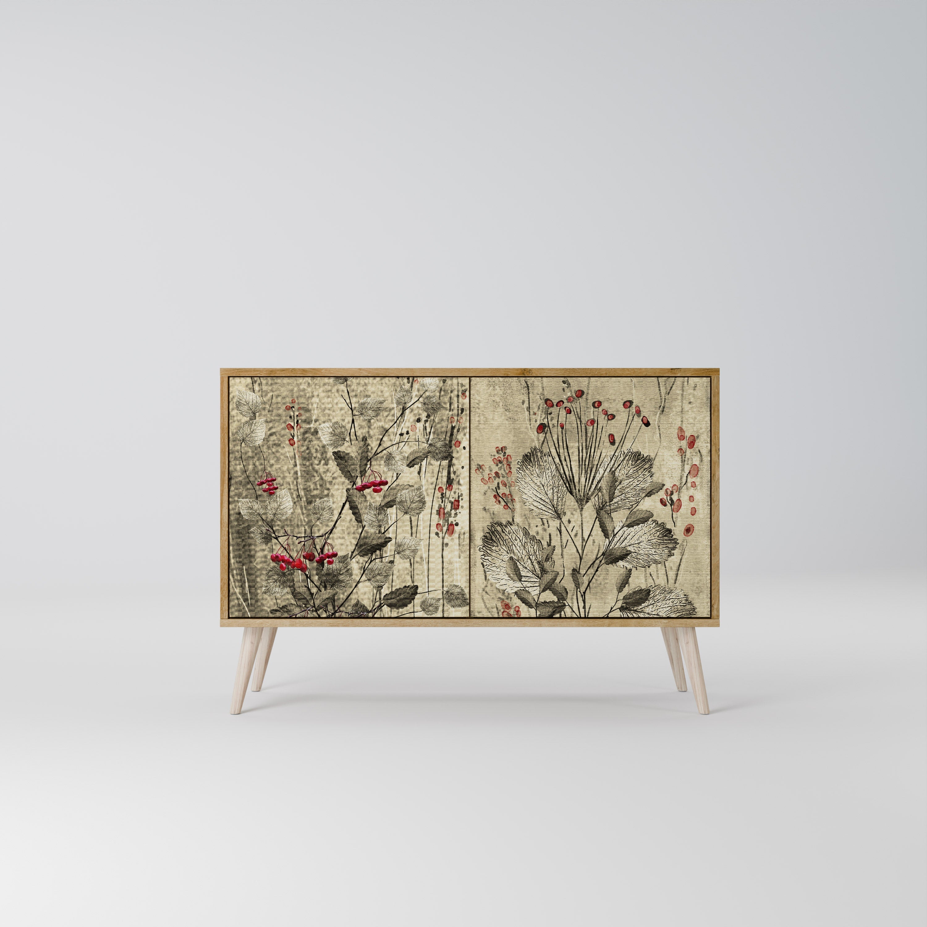 HERBAL GRACE Sideboard mit 2 Türen in Eichenoptik