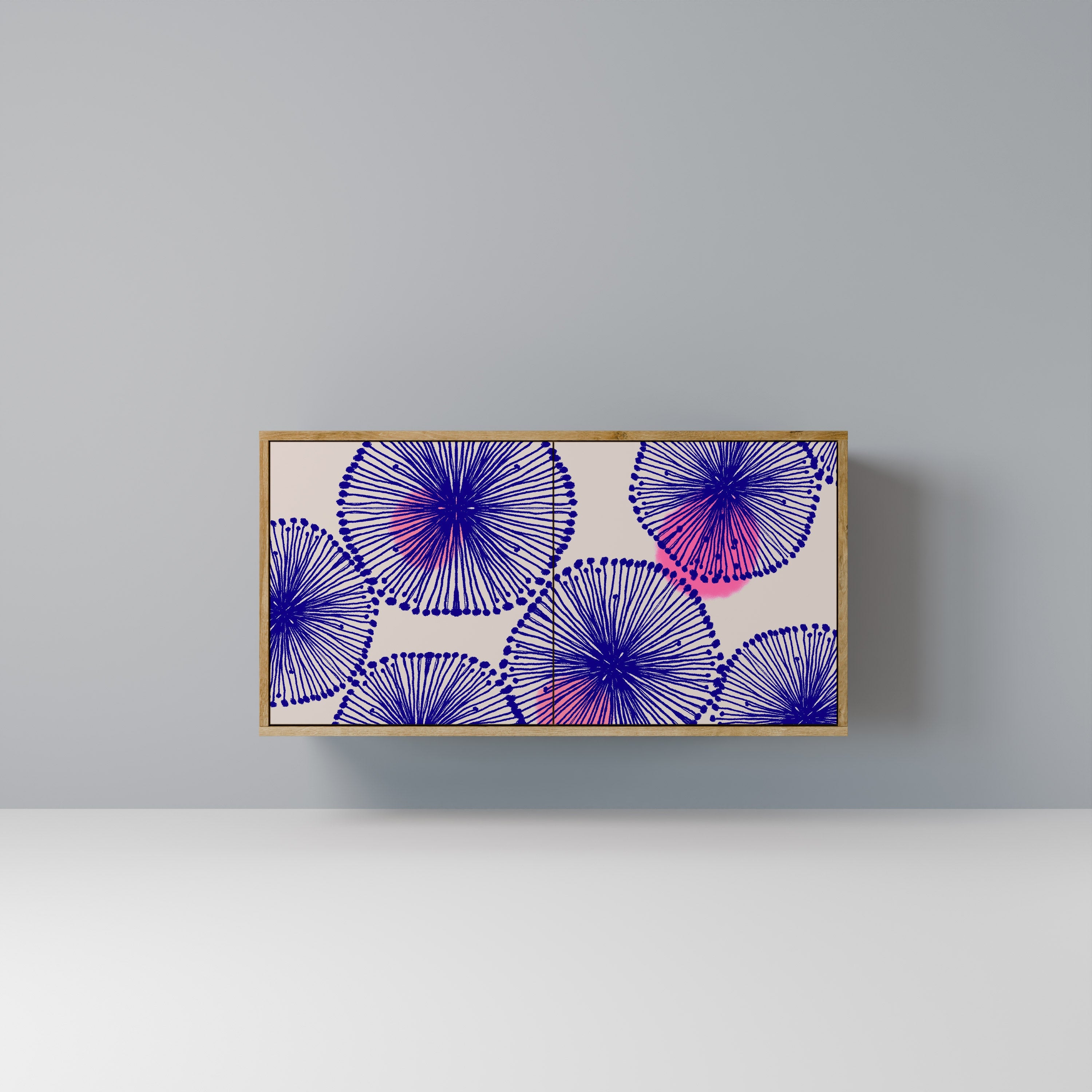 MAGIC NATURE 2-türiges Sideboard in Eichenoptik