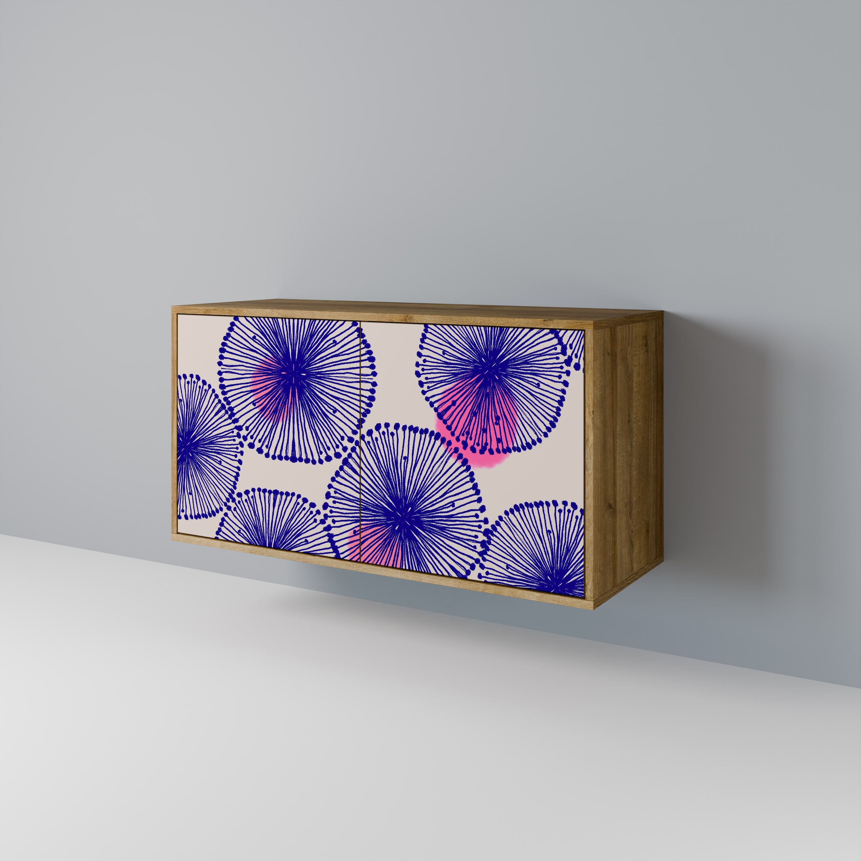 MAGIC NATURE 2-türiges Sideboard in Eichenoptik