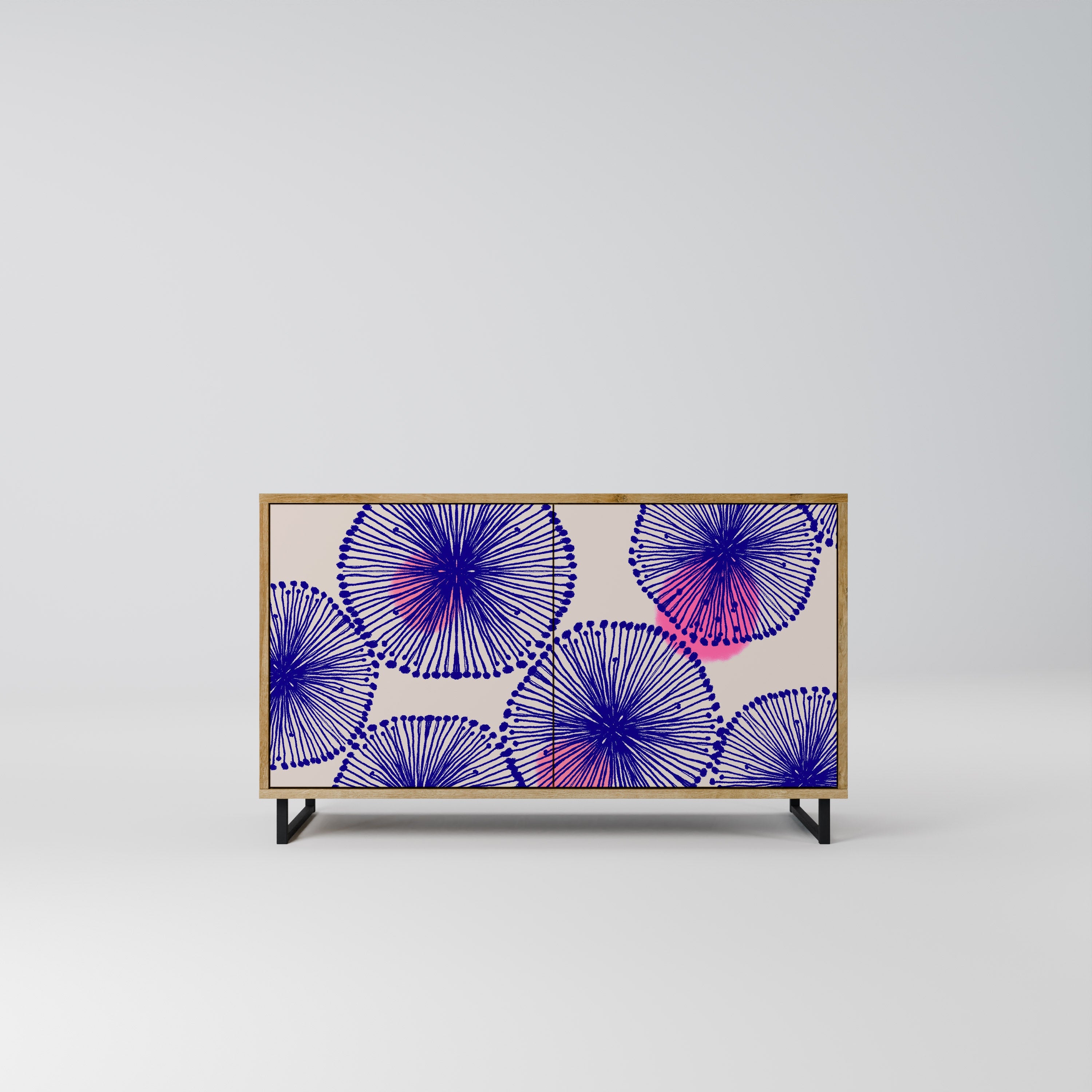 MAGIC NATURE 2-türiges Sideboard in Eichenoptik