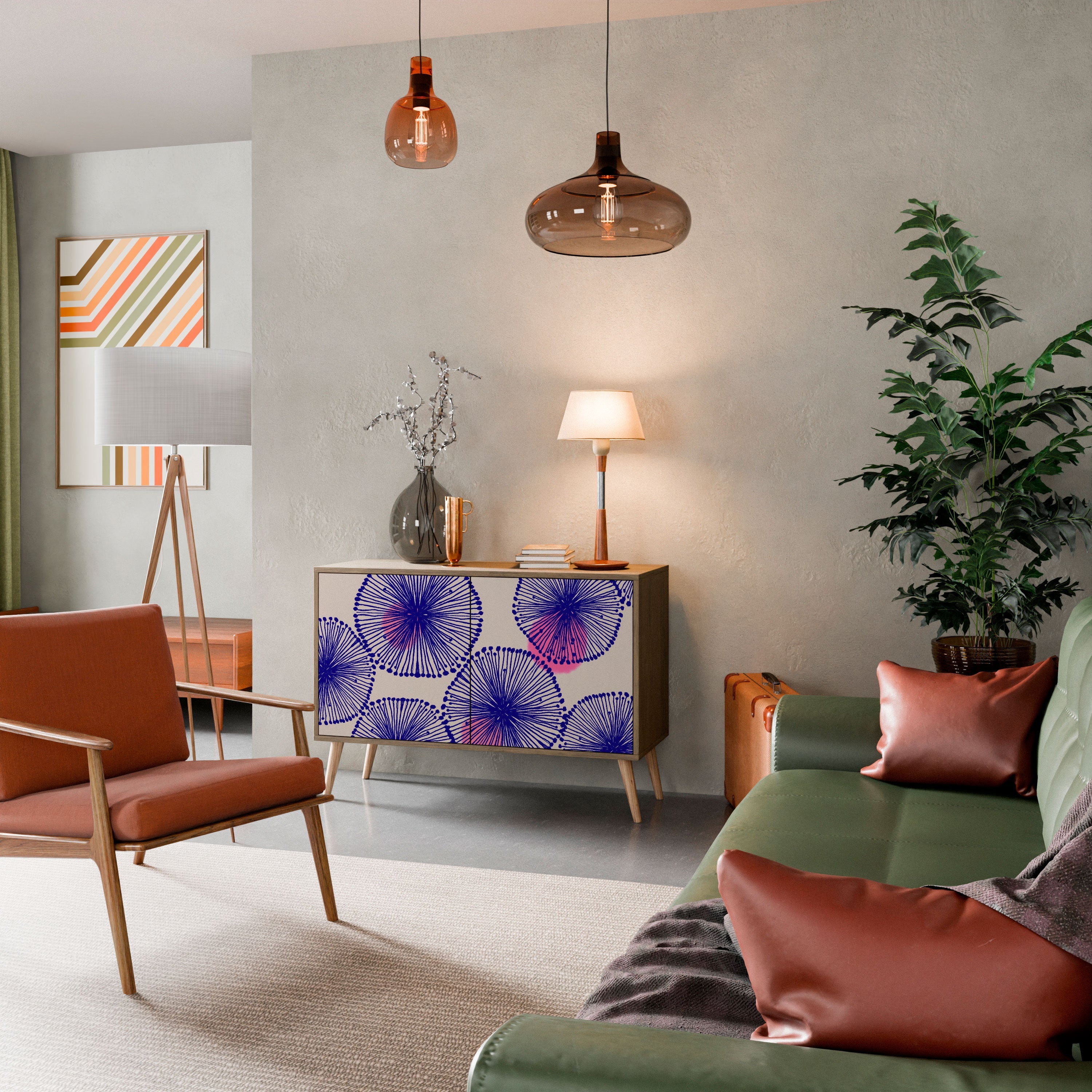 MAGIC NATURE 2-türiges Sideboard in Eichenoptik