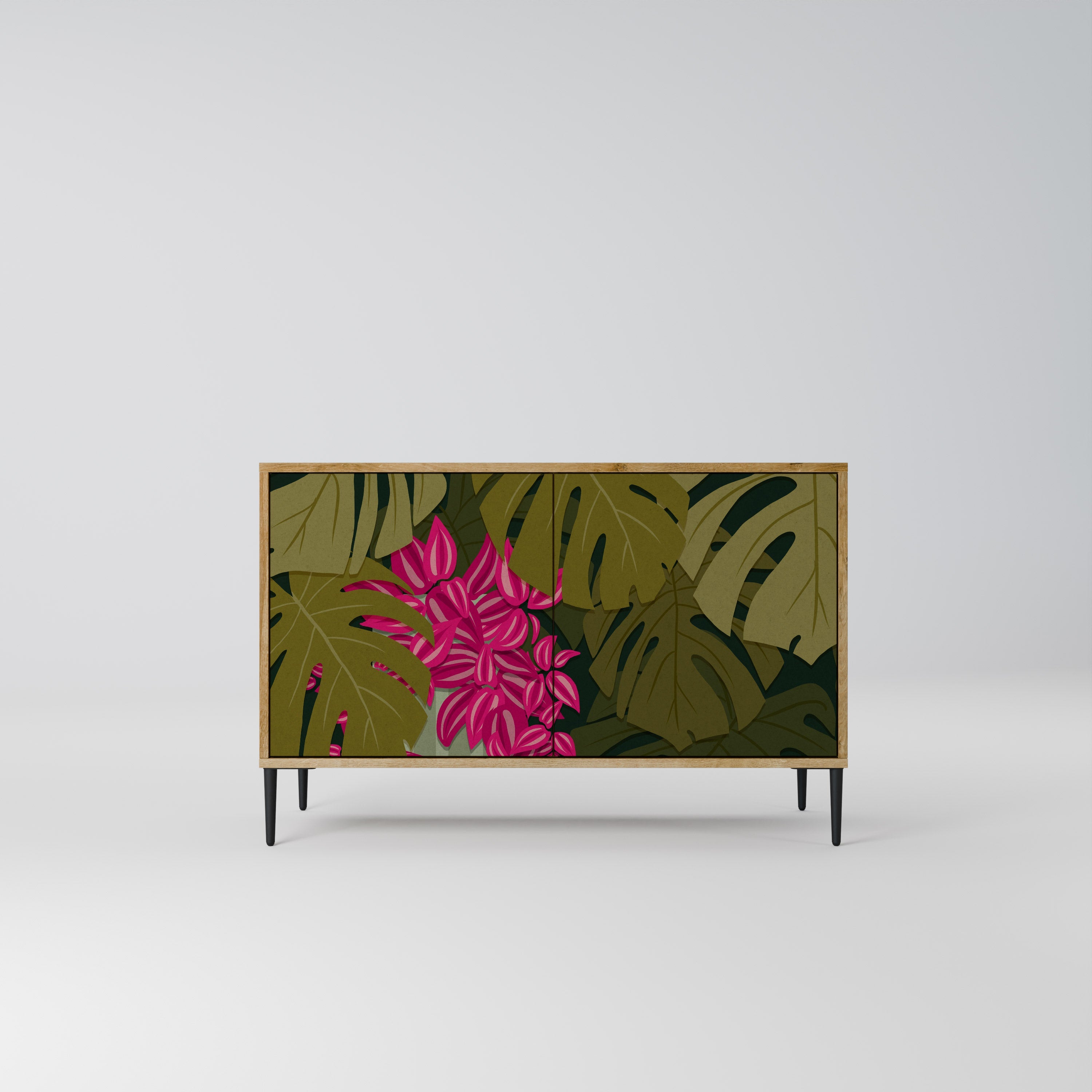 TROPICAL BEAUTY Sideboard mit 2 Türen in Eichenoptik