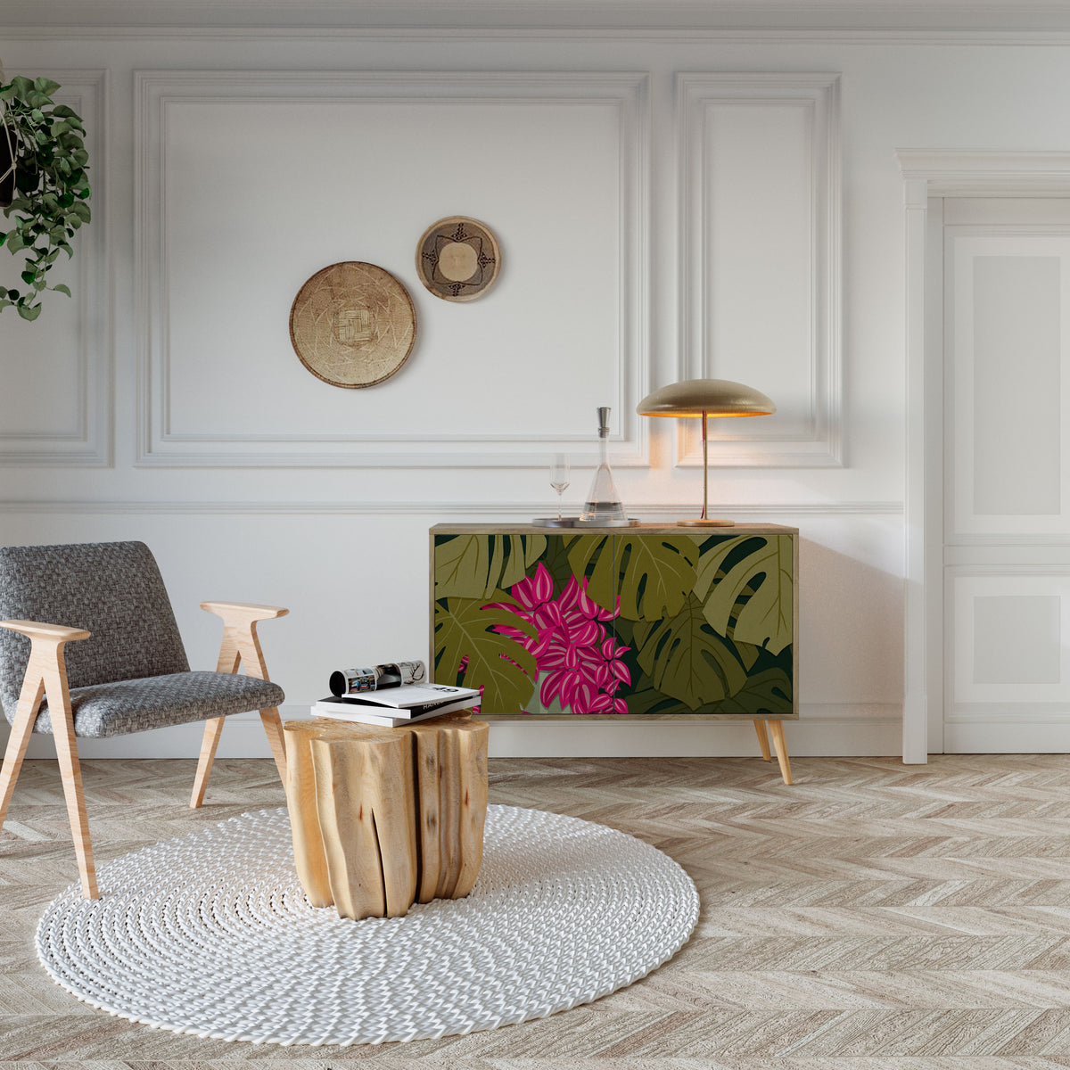 TROPICAL BEAUTY 2-türiges Sideboard