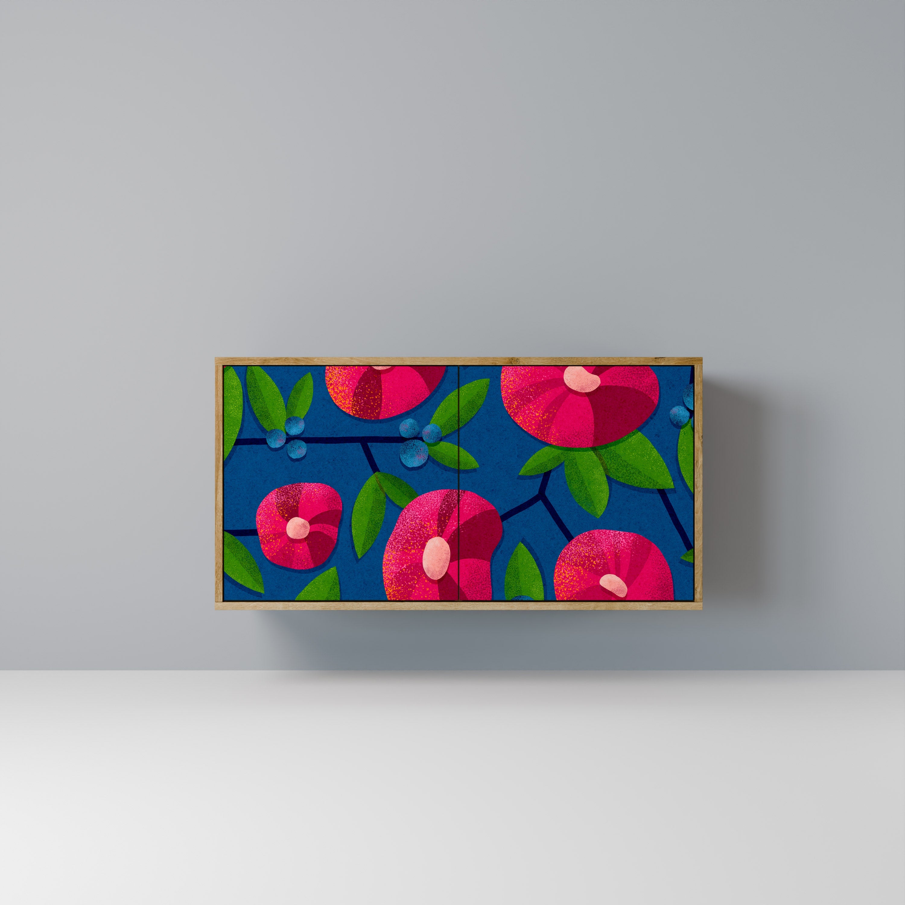 SPRING THOUGHTS Sideboard mit 2 Türen in Eichenoptik