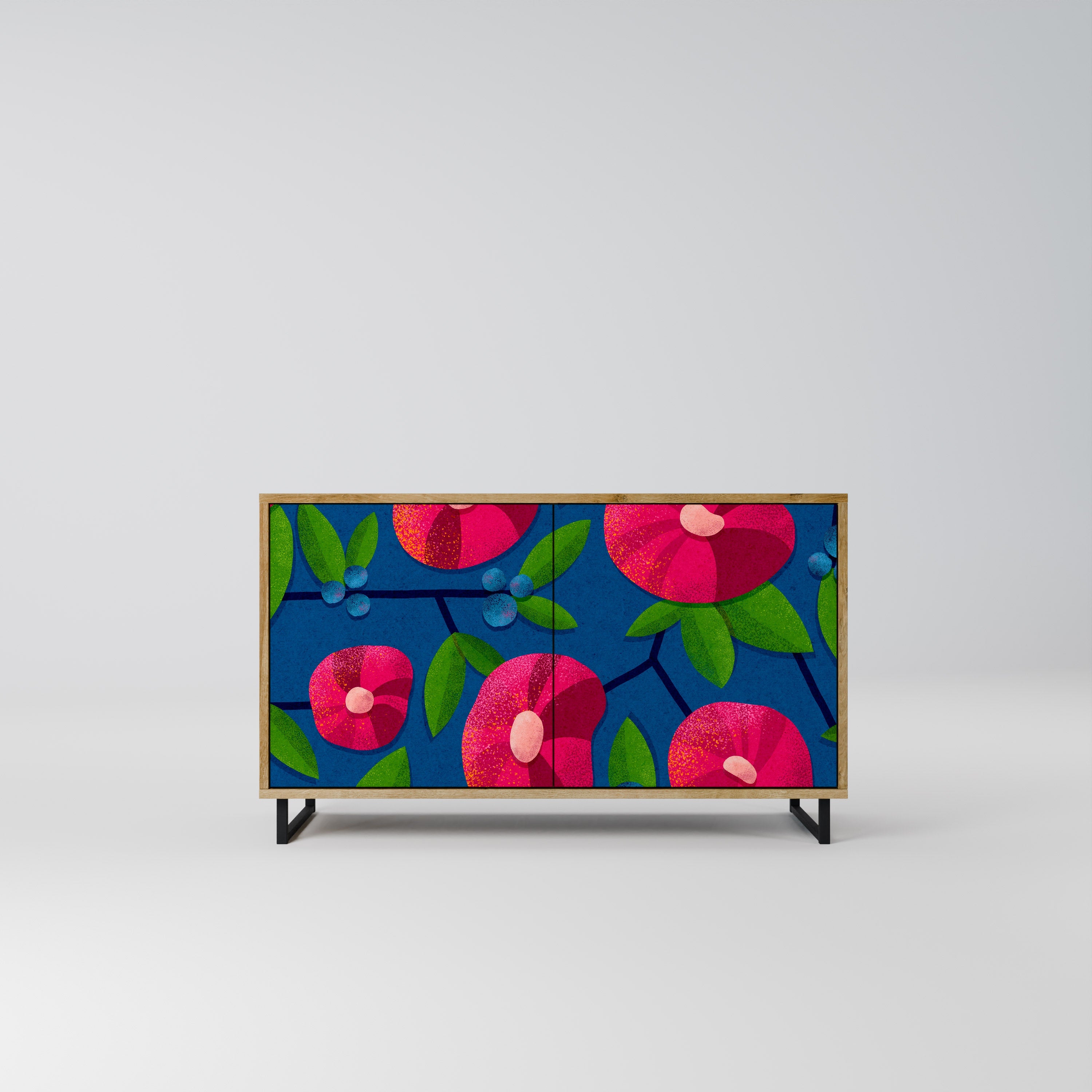 SPRING THOUGHTS Sideboard mit 2 Türen in Eichenoptik