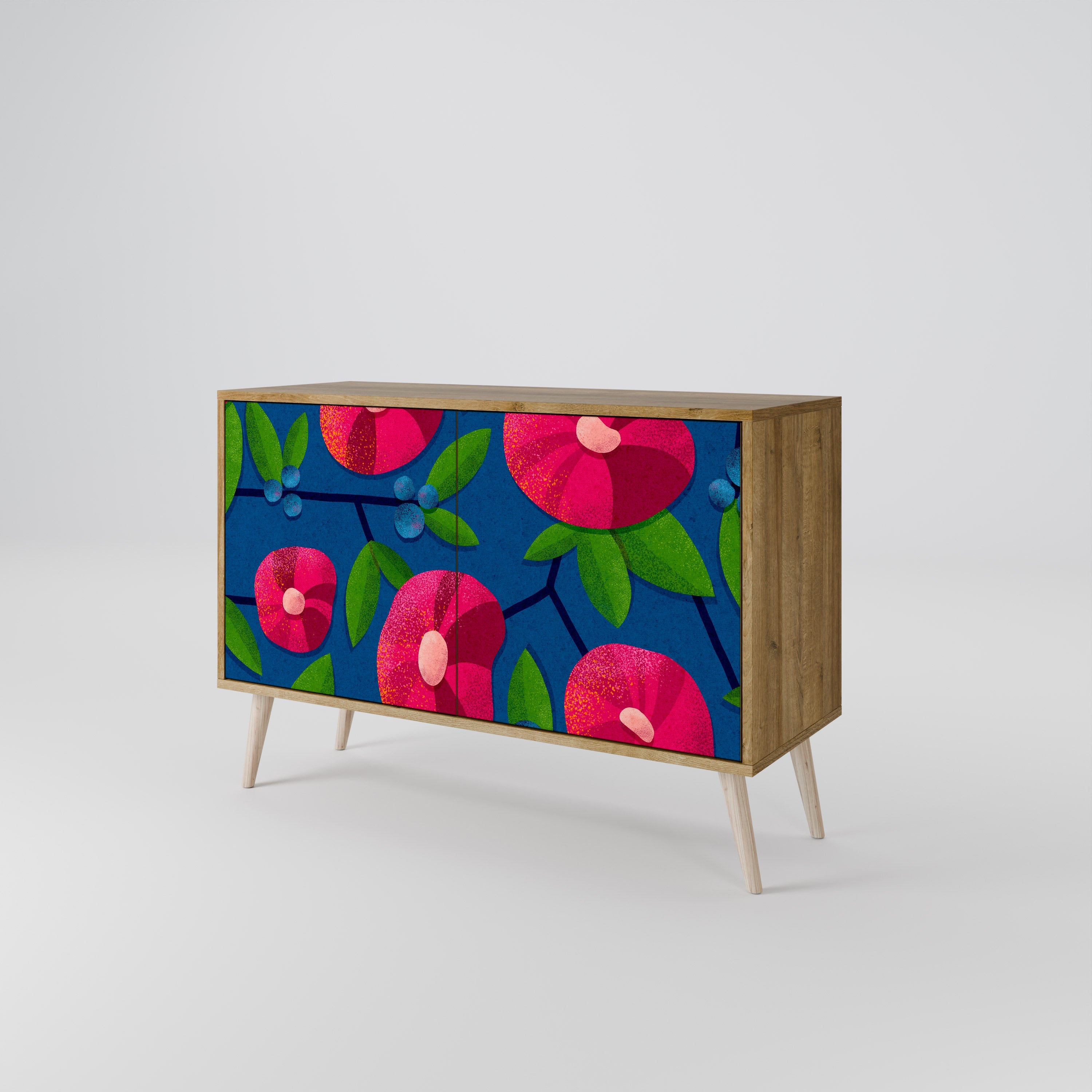 SPRING THOUGHTS Sideboard mit 2 Türen in Eichenoptik