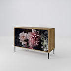 PURE BLOSSOM Sideboard mit 2 Türen in Eiche-Optik