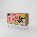 FRAGILE BEAUTY 2-Door Sideboard in Oak Effect
