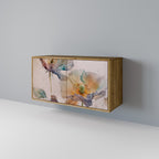 SOFTEN POPPY 2-Door Sideboard in Oak Effect