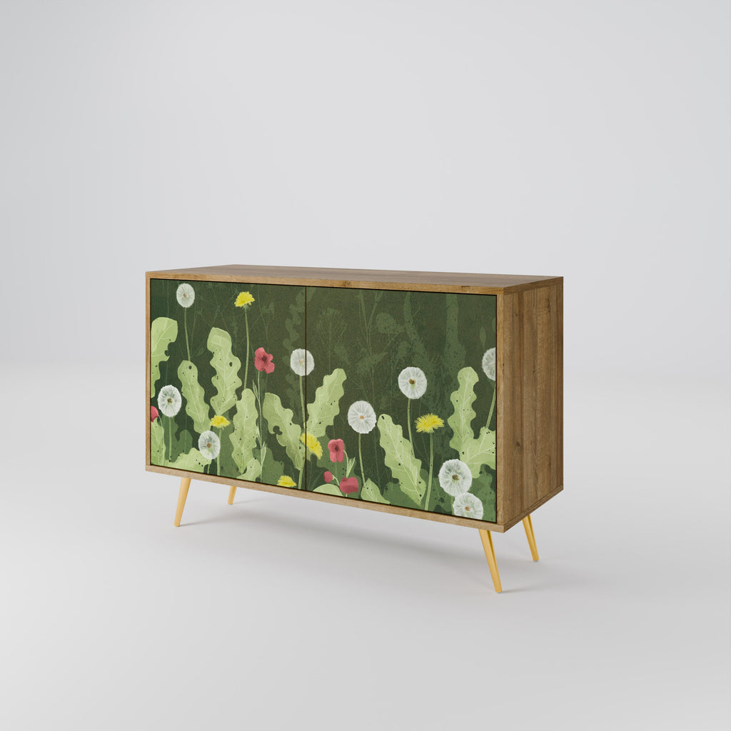DANDELION AMUSE Sideboard mit 2 Türen in Eichenoptik