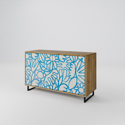 BLOOMY MORNING 2-türiges Sideboard