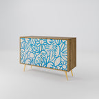 BLOOMY MORNING 2-Door Sideboard in Oak Effect