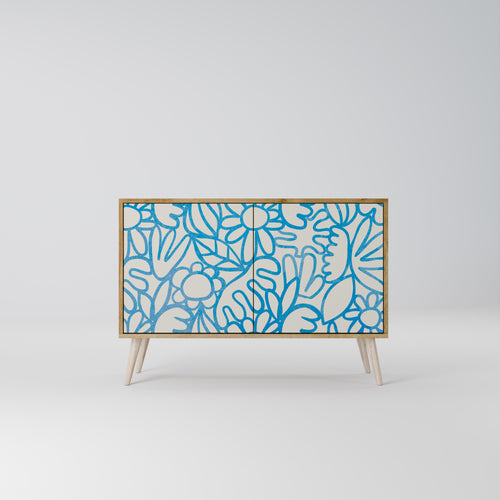 BLOOMY MORNING 2-türiges Sideboard