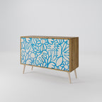 BLOOMY MORNING 2-Door Sideboard in Oak Effect