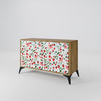 FLOWERS AND STRAWBERRIES 2-Door Sideboard in Oak Effect