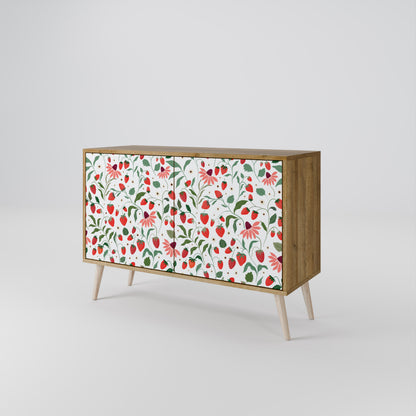 FLOWERS AND STRAWBERRIES 2-türiges Sideboard