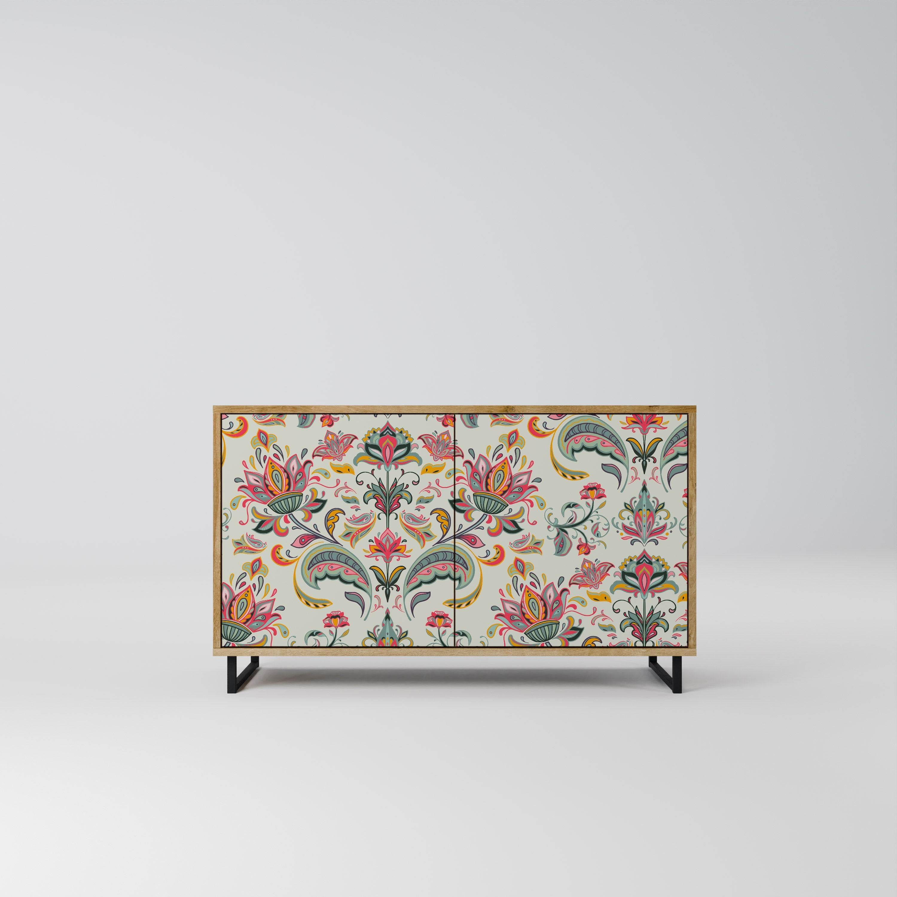 ORGANIC FOLKLORE 2-türiges Sideboard in Eichenoptik