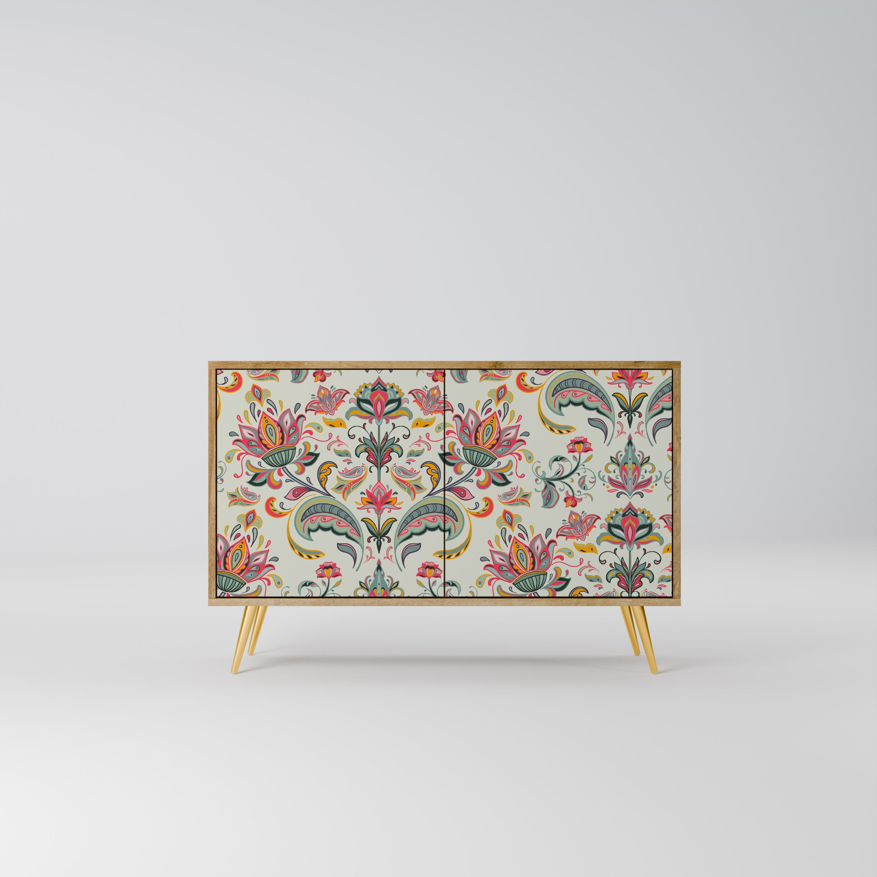 ORGANIC FOLKLORE 2-türiges Sideboard in Eichenoptik