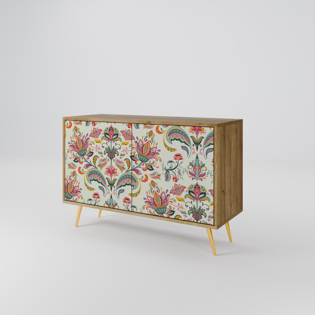 ORGANIC FOLKLORE 2-türiges Sideboard in Eichenoptik