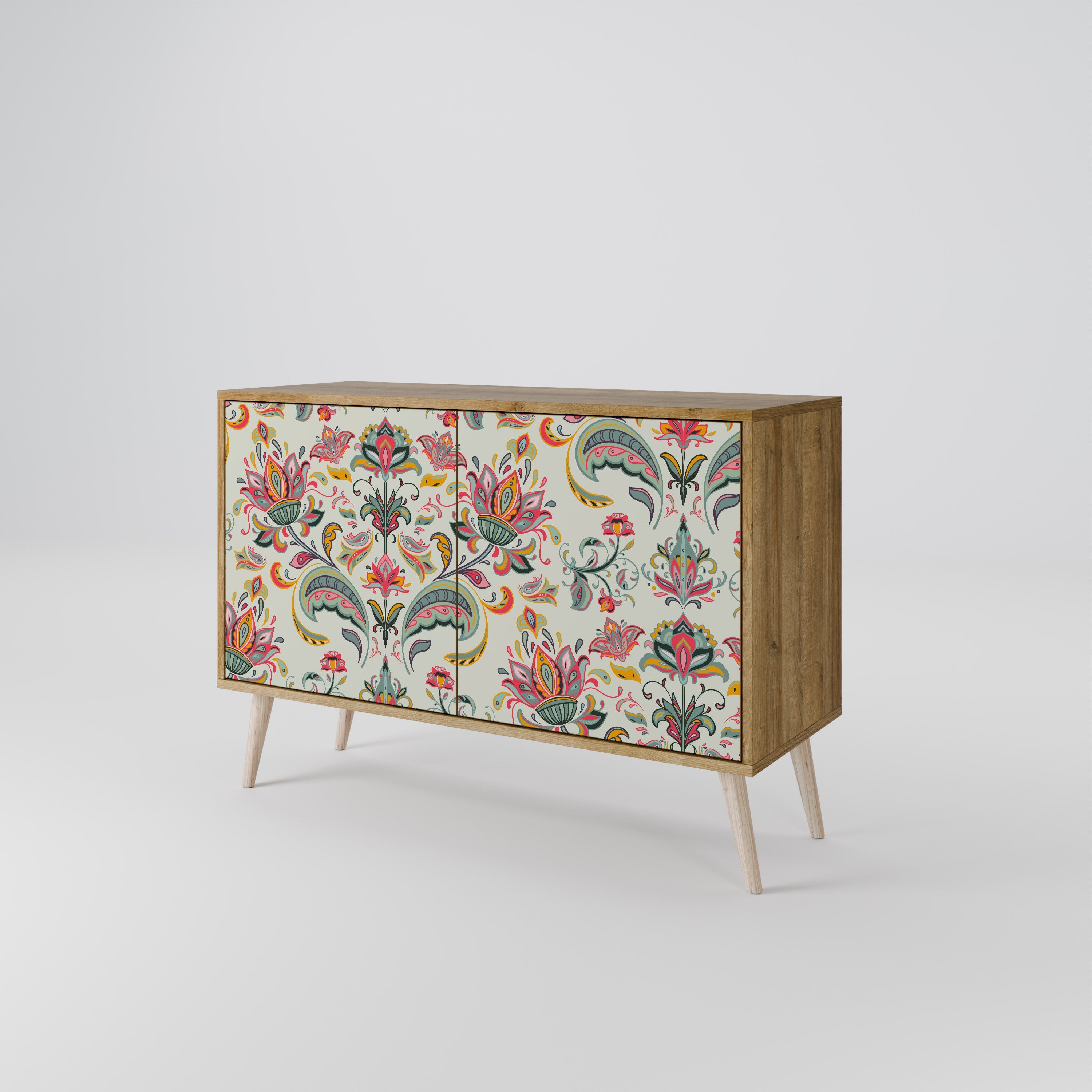 ORGANIC FOLKLORE 2-türiges Sideboard in Eichenoptik