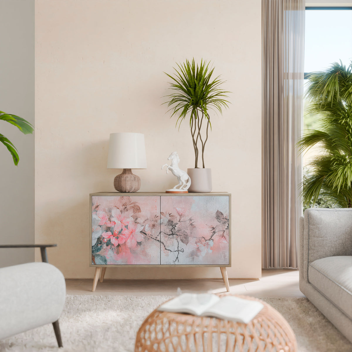 CHERRY BLOSSOM 2-türiges Sideboard