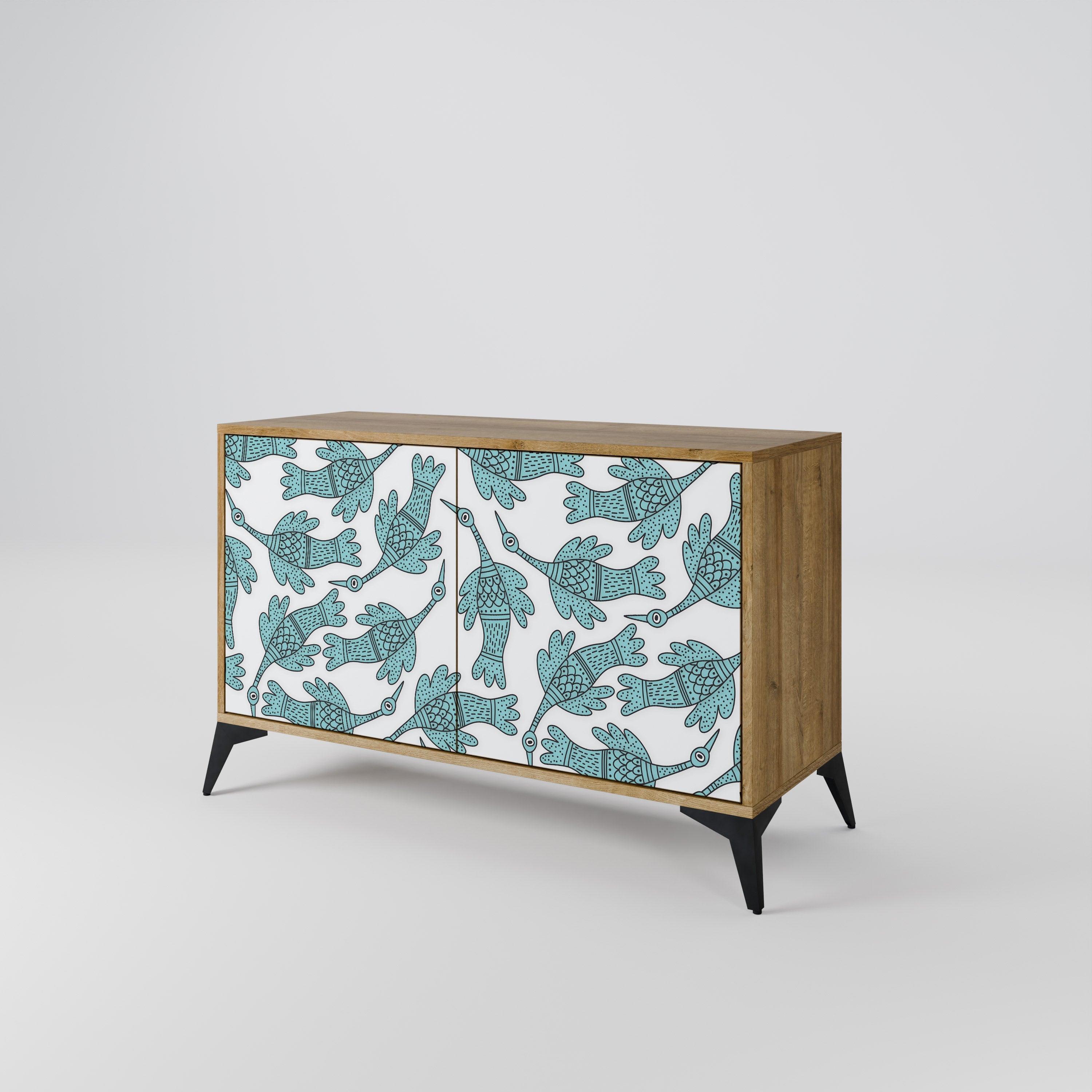 WATERSPOUT SONGIBIRD Sideboard mit 2 Türen in Eichenoptik