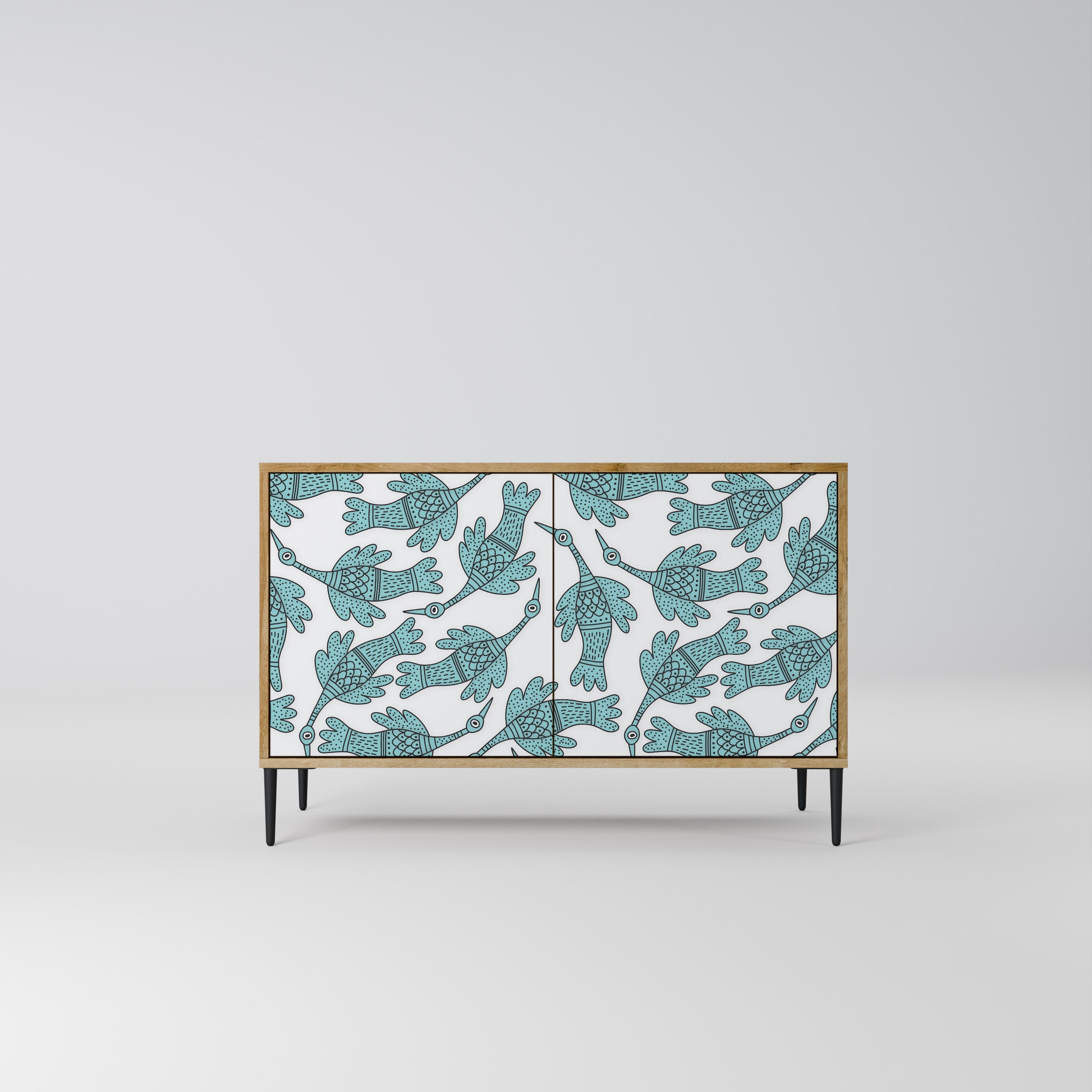 WATERSPOUT SONGIBIRD Sideboard mit 2 Türen in Eichenoptik