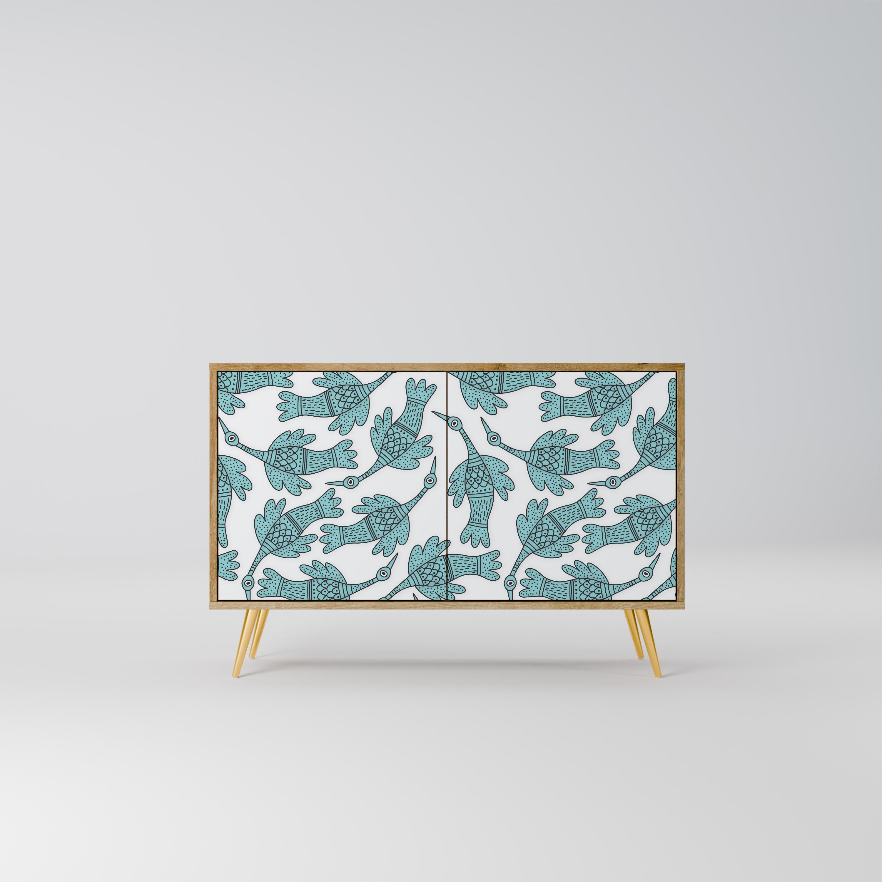 WATERSPOUT SONGIBIRD Sideboard mit 2 Türen in Eichenoptik