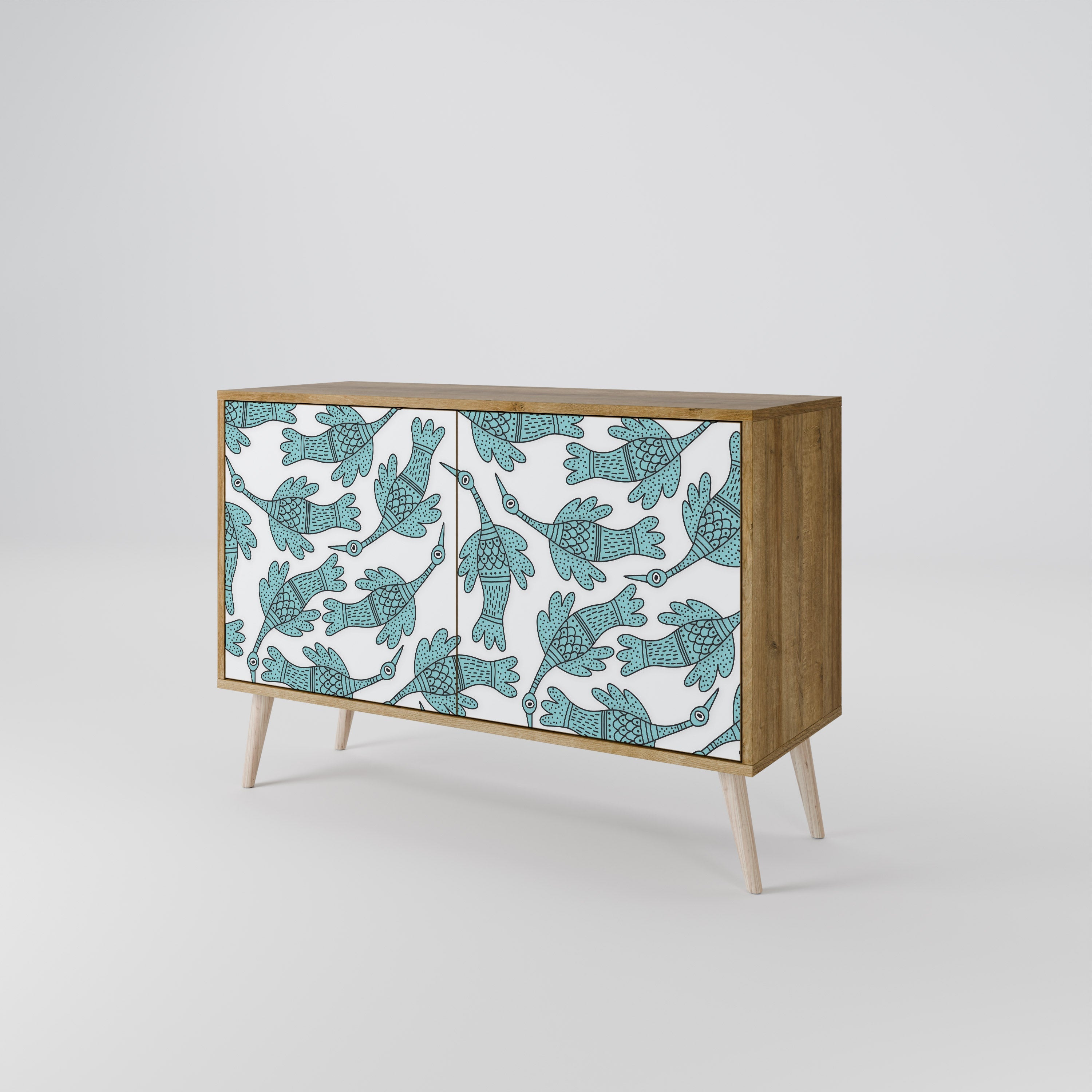 WATERSPOUT SONGIBIRD Sideboard mit 2 Türen in Eichenoptik