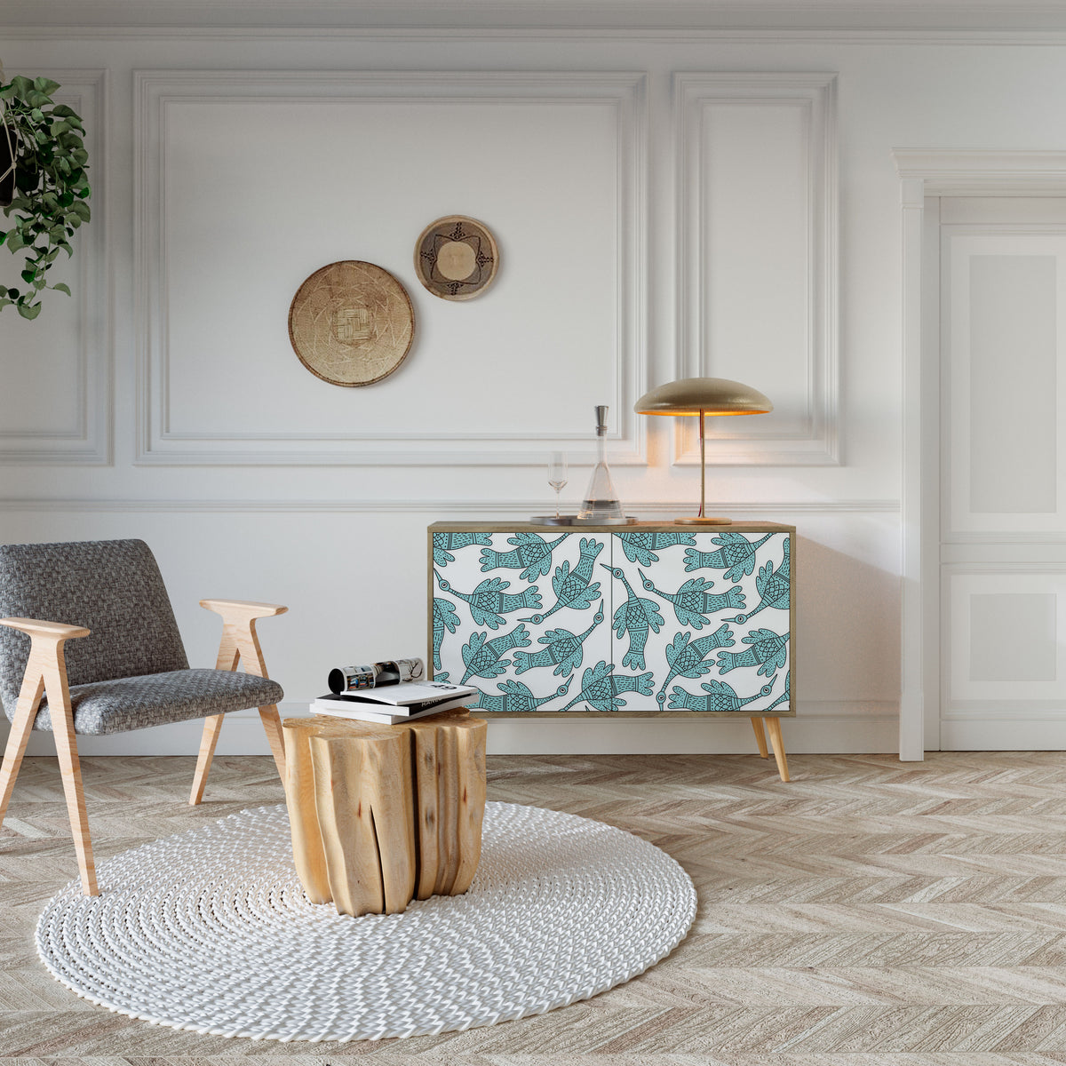WATERSPOUT SONGIBIRD 2-türiges Sideboard