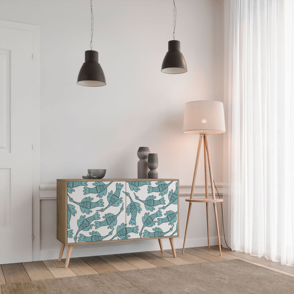 WATERSPOUT SONGIBIRD Sideboard mit 2 Türen in Eichenoptik