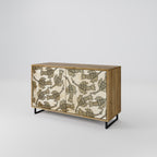 ALMONDINE SONGBIRD Sideboard mit 2 Türen in Eiche-Optik
