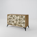 ALMONDINE SONGBIRD Sideboard mit 2 Türen in Eiche-Optik