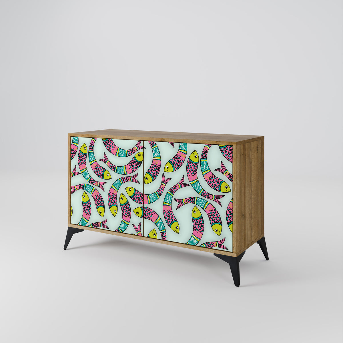 INDIAN FISH 2-türiges Sideboard